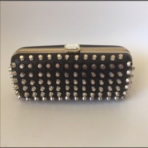 Zara Studded Evening Clutch